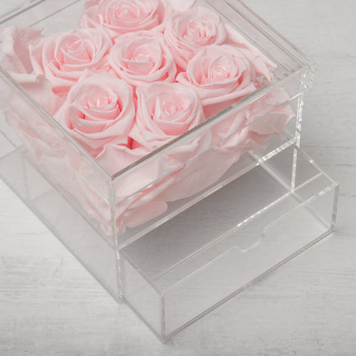Clear Rose Box