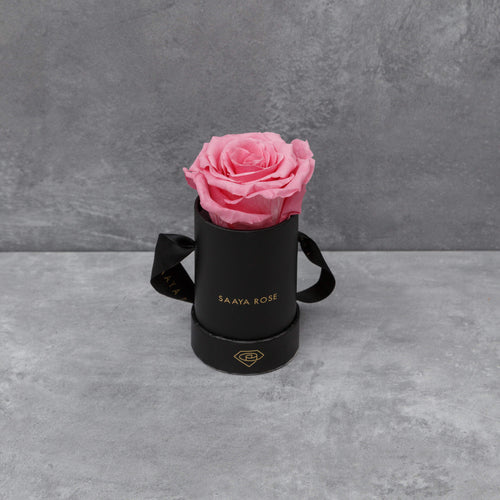 Single Black Box (Deep Pink Rose)
